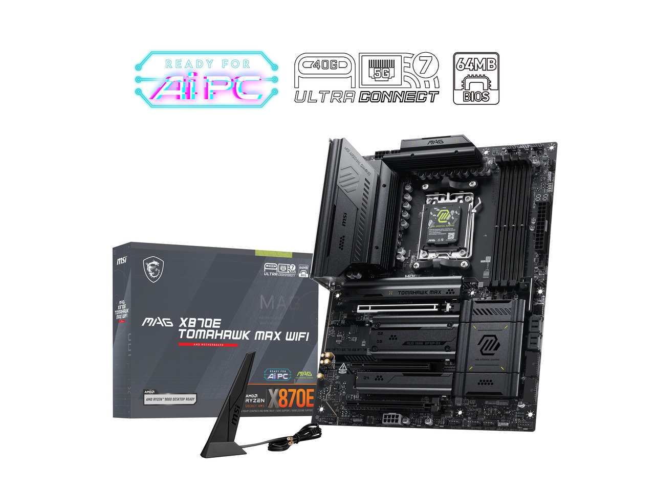 Płyta główna MSI MAG X870E TOM – X870E Atx Motherboard recenzja i cena