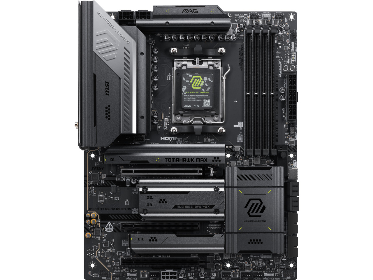 Płyta główna MSI MAG X870E TOM – X870E Atx Motherboard recenzja i cena