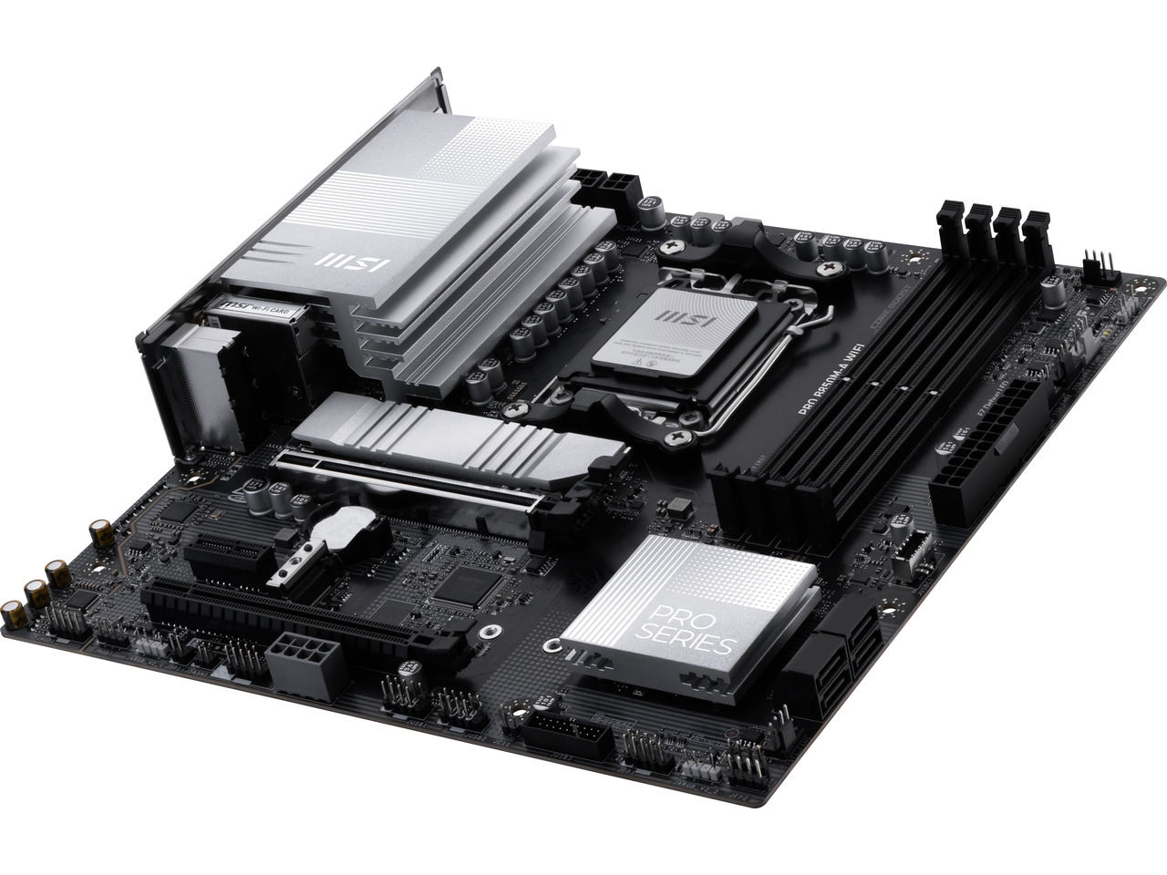 MSI PRO B850M-A WIFI AM5, Wi-F – Am5 Micro Atx Pcie 5.0 Motherboard recenzja i cena